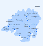 Map of Serifos