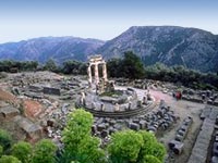 Delphi, The Oracle,  Fokida Prefecture, Central Greece