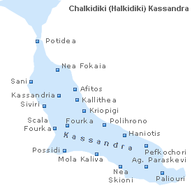 mapa kasandre halkidiki Halkidiki Kassandra Hotels (Chalkidiki), Car Rental, Travel  mapa kasandre halkidiki