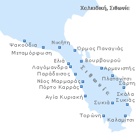 Χάρτης Σιθωνίας, Χαλκιδική