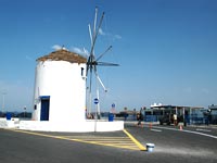 Parikia, the Port of Paros Island