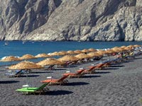 Kamari Beach, Santorini