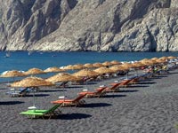 Kamari Beach, Santorini